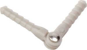 Reely Stiftscharnier Rund Kunststoff 2 mm x 33 mm 5 St. Ø x L Reely Stiftscharnier Rund Kunststoff 2 mm x 33 mm 5 St. Ø x L